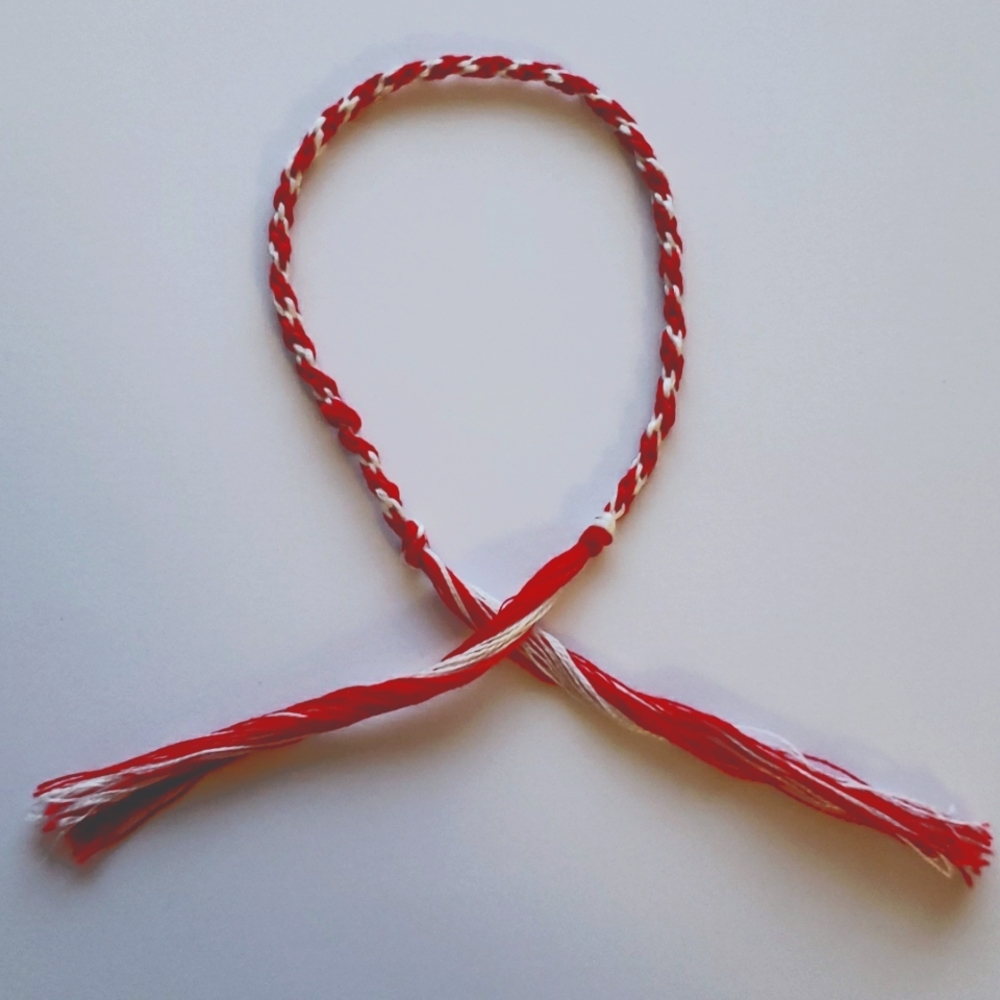 Handmade woven bracelet